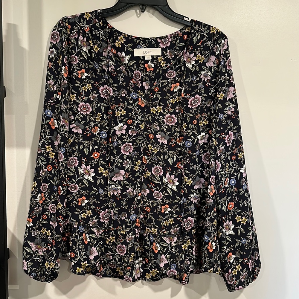 Long sleeve blouse